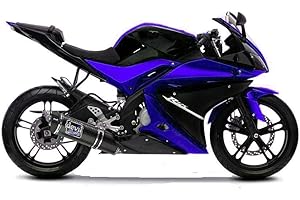 ADMOTO Kit completo de carenados de motocicleta de plástico ABS, kit completo de carenados por inyección para Yamaha R125 2008-2013/2014-2018 (E azul oscuro, 2014-2018)