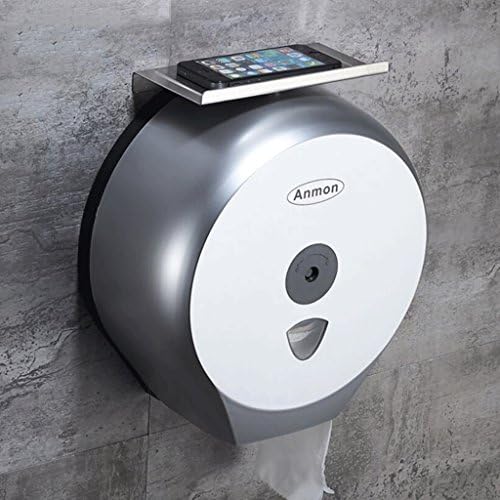 QZz Bath Hotel Bathroom Plastic Large Roll Paper Box Large Roll Holder Toilet Paper Shelf Waterproof Tray Paper Towel Rack Toilet Paper Holders