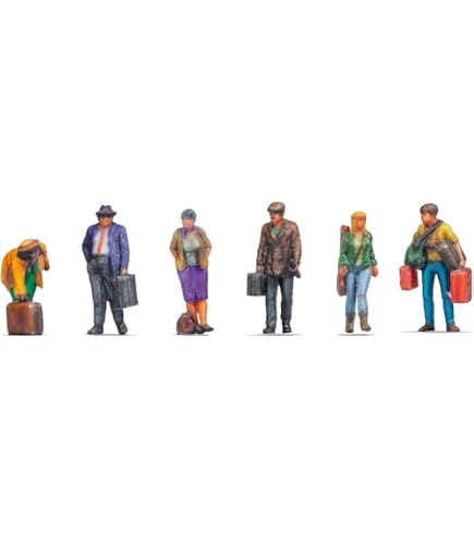 Noch 15532 - Set Personaggi Per Plastimodellismo Scala H0
