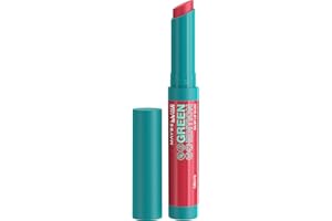 Maybelline New York pielęgnująca pomadka do ust z błyszczącym wykończeniem, wegańska formuła z naturalnymi składnikami, Green Edition Balmy Lip Blush, nr 006 Dusk, 1 sztuka
