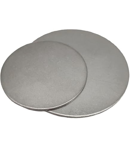 Plaque Ronde Acier Inoxydable 35mm - Épaisseur 1.8mm, Sans Trou, Acier 304