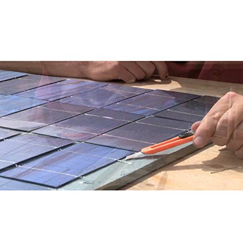 Janecrafts 1 Stück 4.2W 12V Solarpanel Polykristallin Solar Power Panel-Solar System DIY für Handy-Ladegeräte Tragbare - 5