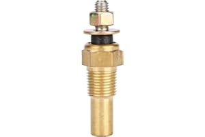 TKSE Transmetteur de température électrique, température de l'eau/huile 1/8" NPT Transmetteur électrique Transmetteur de température de l'unité d'envoi pour toutes les voitures locales importées
