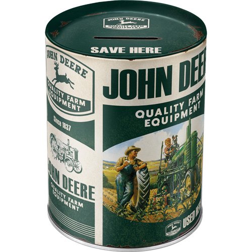 Nostalgic-Art 31015 Spardose John Deere Quality Farm Equipment