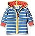 Kite Baby-Boys Stripy Zip Hoody Striped Hooded Long Sleeve Hoodie, Blue (Navy), 3-6 Months (Manufacturer Size:3-6M))