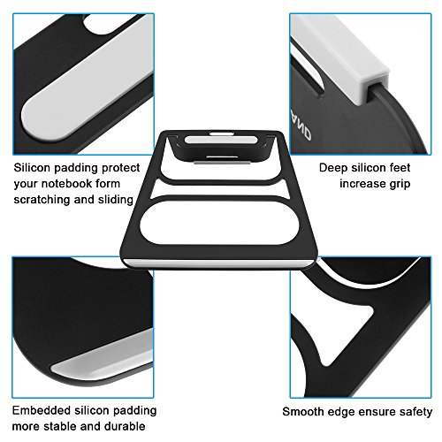 Eletrand Aluminium Cooling Notebookhalterung Laptopständer für MacBook / MacBook Air / MacBook Pro / Notebooks - 4