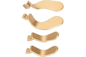 YOSOO HEALTH GEAR Game Controller Paddle 4-teiliges Set, Edelstahl Controller Paddles Ersatzteile für Xbox One Elite Controller Serie 2 Modell 1797 (Gold)