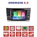Produktbild Android 8.0 GPS DVD USB SD Wlan Bluetooth Autoradio 2 Din NAVI Mercedes E-Klasse W211/Mercedes G-Klasse W463/Mercedes CLK-Klasse W209/CLS-Klasse W219/E200/E220/E240/E270/E280/E300