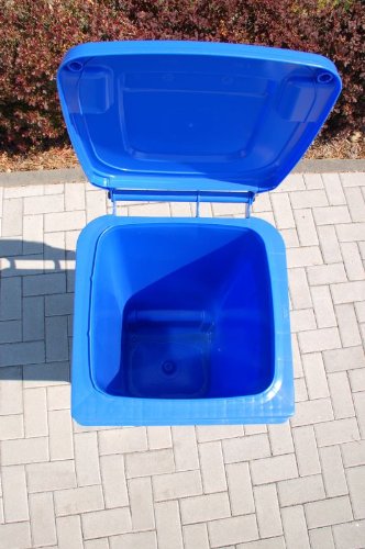 Mülltonne Müllbehälter 120 liter, blau - 5