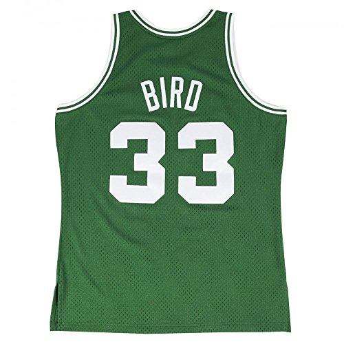 Camiseta Swingman vintage Mitchell & Ness Larry Bird Boston Celtics Talla M
