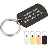 howson london Personalised Keyring Mothers Day Gifts from Daughter Son for Mum Nan Grandma Nanny Engraved Gift Titanium Steel