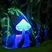 Produktbild Faliya Lovely Mushroom Energiespar-Sensor LED Romantische Nachtlicht mit Stecker für Kinder Schlafzimmer,Blue