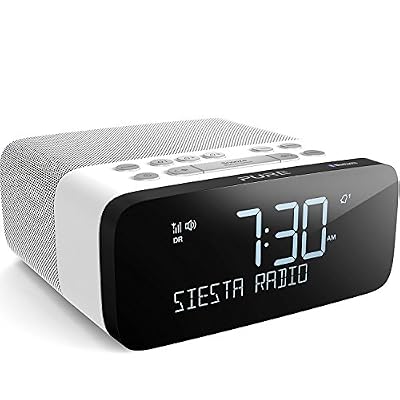 Pure Siesta Rise S Radio Réveil DAB+/FM Polar/Blanc