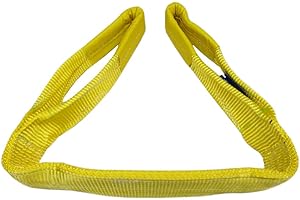 SECURE FIX DIRECT 3T Duplex Web Sling 3M (3000KG 3 Metre Lifting Polyester Webbing Strap Pulling Strop 90MM)