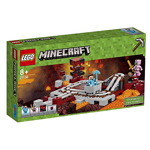 Preisvergleich Produktbild LEGO® Minecraft Die Nether-Eisenbahn