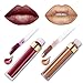 DE'LANCI Metallic Matte Liquid Lipstick Lip Gloss Waterproof Long Lasting Lip Kit 8Pcs/set