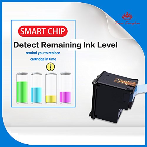 Toner Kingdom 2 Pack Compatibles HP 301XL 301 XL Cartucho de tinta para HP CH561EE CH562EE CH563EE CH564EE Deskjet 1000 1010 1050 1055 1510 1512 1514 2000 2050 2054a 2510 2514 2540 2542 2544 3000 3050 3052 3055 2620 2622 2624 4630 4632 4634 4636 Envy 4500 4502 4504 4505 4507 5530 5532 5534 5539 Impresora  1 Negro   1 Tricolor 