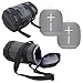 Price comparison product image Black Protective Water-Resistant Speaker Carry Bag for Two Logitech Ultimate Ears UE Wonderboom Speakers - by DURAGADGET