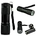 Produktbild 1 UV Taschenlampe Xmansky 395-400nm UV LED Voberry 400 Nm Uv Ultra Violett Blacklight Taschenlampe 3 AAA Alkaline Batterie (Nicht enthalten)