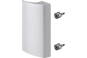 SOTECH Balkontürgriff SEJA II Aluminium eloxiert 85 x 40 x 20 mm Türgriff Terrassentürgriff