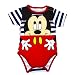 Disney Mickey Mouse Baby Bodysuit 100% COTTON 23 Months Navy Stripes