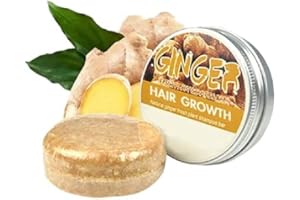 ZQTWJ Ginger Hair Regrowth Shampoo Bar,Ingwer Hair Regrowth Shampoo Bar,Fördert das Haarwachstum,Haarwuchs Shampoo,Ingwer Shampoo Seife,Ingwer Shampoo Bar,Fördert das Haarwachstum Männer und Frauen (1PCS)