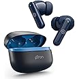 pTron Newly Launched Zenbuds X1 Quad Mic TWS Earbuds, TruTalk ENC Calls, 40H Playtime, In-Ear Sensor, 40ms Movie/Music Modes,Bluetooth 5.3 Headphones, TypeC Fast Charging & IPX5 Water Resistant (Blue)