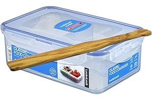 UNBEKANNT Lock&Lock Multifunktionsbox 1000 ml mit Gitter HPL817T mit Multifunktionsspachtel