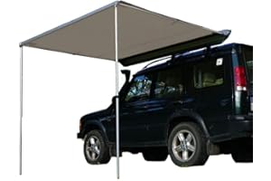 ‎PRIME TECH Prime Tech Vehicle Awning 200 x 200 x 210 cm Grey Also for Roof Tents