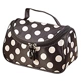 Tonsee Lady Beauty New Toiletry Cosmetic Make Up Bag Pouch Travel Portable Holder Polka Dot Case