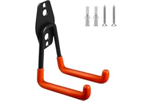 Maclean Garażowy uchwyt ścienny do opon narzędzia ogrodnicze węże drabinowe stalowe maksymalne obciążenie 70 kg MC-442