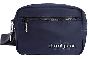 DON ALGODON - Bolso bandolera mujer - Bolso mujer - Bolsos bandolera mujer - Bolsos de mujer con cremalleras exterior - Bandolera Zaira de Nylon