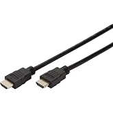 Digitus Dk-330107-030-S Hdmi Y&uuml;ksek Hızlı Ethernet Bağlantı Kablosu, 3M, Siyah