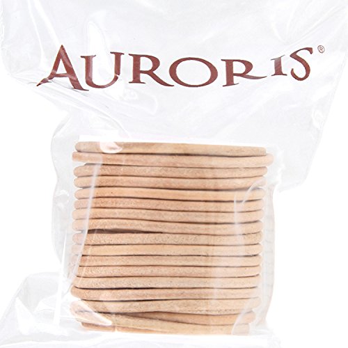 Auroris 10 m Rolle Lederband, rund Durchmesser 4 mm, natur - 2