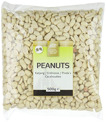 Preisvergleich Produktbild Golden Turtle Snacks Erdnüsse 500g, 8er Pack (8 x 500 g)