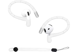 Öronkrokar i silikon, lämpliga för AirPods Pro 2, AirPods Pro, AirPods 3, AirPods Pro 3 halkfria sporttillbehör, bekväma att bära