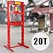 Price comparison product image TIMBERTECH Hydraulic Workshop Press | 20 Tons, Frame with Hydraulic Pump and 2 Pressure Plates, Adjustable Pressing Plate | Bench Press, Garage