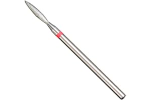 LINAERSHAO 1 Piezas Fina Lijadora de Diamante Fresa,Herramienta Profesional Cabeza de Molienda Accesorios,Fresas para Torno Manicura Uñas,Pedicure e Manicure