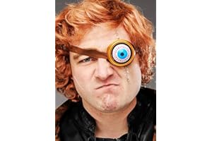 Struts Adult Wizard Mad Eye Moody Style Fancy Dress Eyepiece