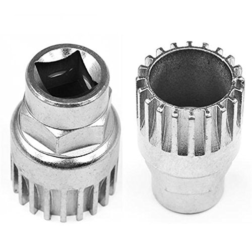 Yahee Fahrradwerkzeug Tretlager und Kurbelanzieher Kurbel Abzieher Innenlager Reparatur Werkzeug (A) - 4