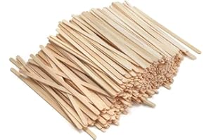 MVS WHOLESALE 500 Pack from Cathys Candy Cart of 14cm Long Eco Friendly Biodegradable Birchwood Coffee Stirrers, Hot Or Cold Drink, Milk, Tea, Stirrers for Home Or Office, Disposable., Brown