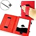 Produktbild Forefront Cases Amazon Kindle Paperwhite 2015 Modell Smart Hülle Schutzhülle Tasche Smart Case Cover Stand mit Handschlaufe - Extra Robust Rundum-Geräteschutz Smart Auto Schlaf Wach + Stift (ROT)