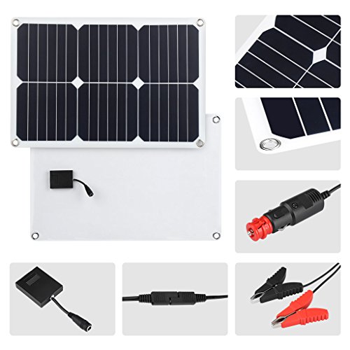 Suaoki 18 Watt Solar Panel Ladegerät Solarmodul Solarpanel Solarzelle - 4