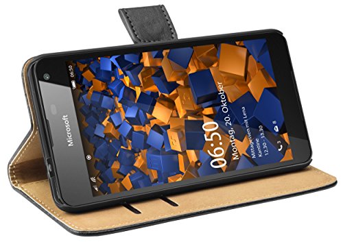 Preisvergleich Produktbild mumbi Tasche im Bookstyle für Microsoft Lumia 650 Tasche