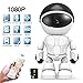 Produktbild Lesgos HD Wireless Robot IP Kamera, Wireless 1080P Überwachungskamera 2.0MP Bewegungsmelder Home Indoor Monitor Kamera mit AP-Funktionen, 2-Wege-Audio, Nachtsicht