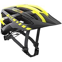 Scott spunto Niños Casco de bicicleta (Talla 50 – 56 cm Nino Negro/Amarillo 2018