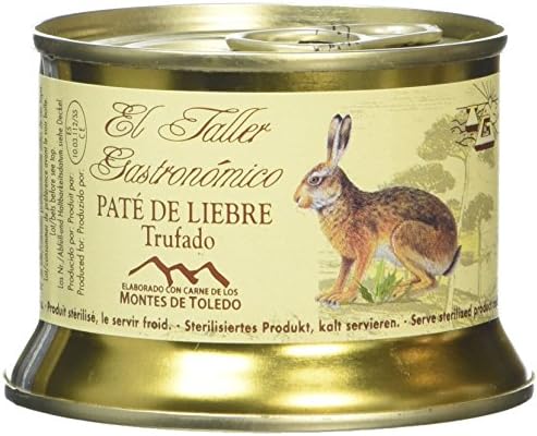 El Taller Gastronomico Hare With Truffle Pate 130 g (Pack of 2)