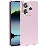 Zore Xiaomi ile uyumlu Redmi Note 14 4G Kılıf Zore Premier Silikon Kapak Rose Gold