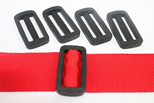 Schieber-Stopper-Gleiter 5 Stück für 40mm Band-Gurtband