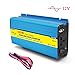 Price comparison product image 500W(Peak 1000W) Pure Sine Wave Inverter DC 12V to AC 220V/230V/240V, Built-in Cooling Fan, Car Transformer with AC Outlet & USB Port for Car/Caravan/Boat/Camping